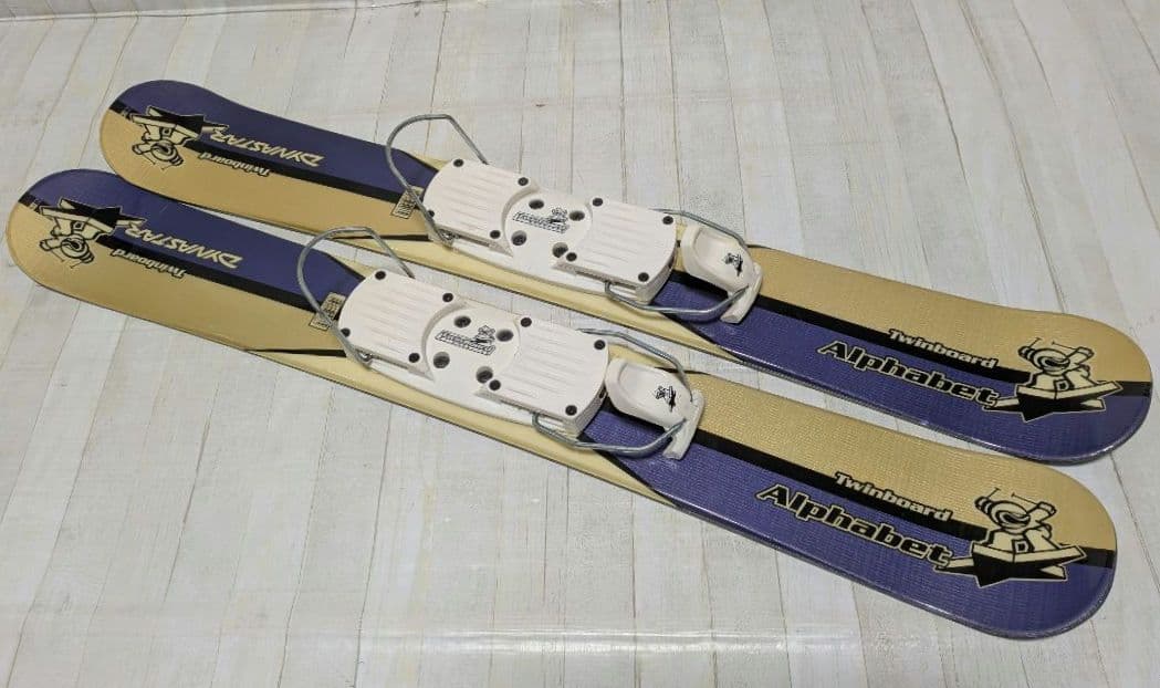 ALPHABET 99cm　27-27.5cm ショートスキー　ファンスキー