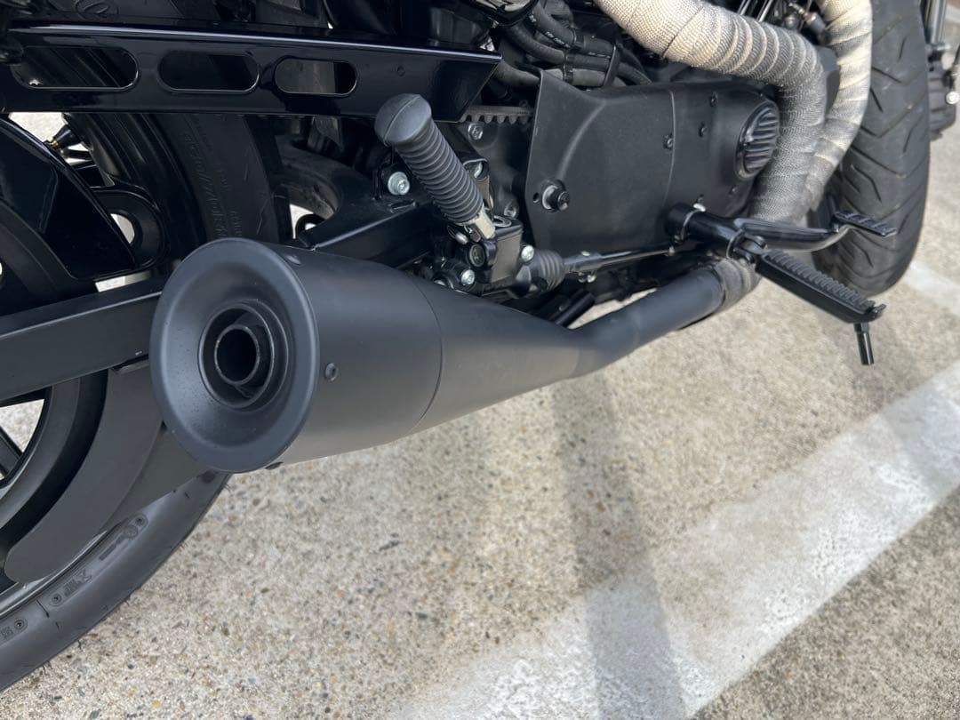 DLIVE 2in1 マフラー　フルエキ　車検対応 スポーツスター　ロードスター