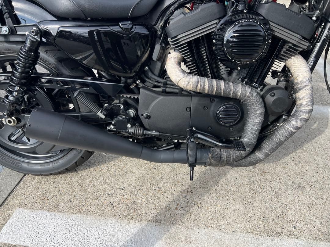 DLIVE 2in1 マフラー　フルエキ　車検対応 スポーツスター　ロードスター