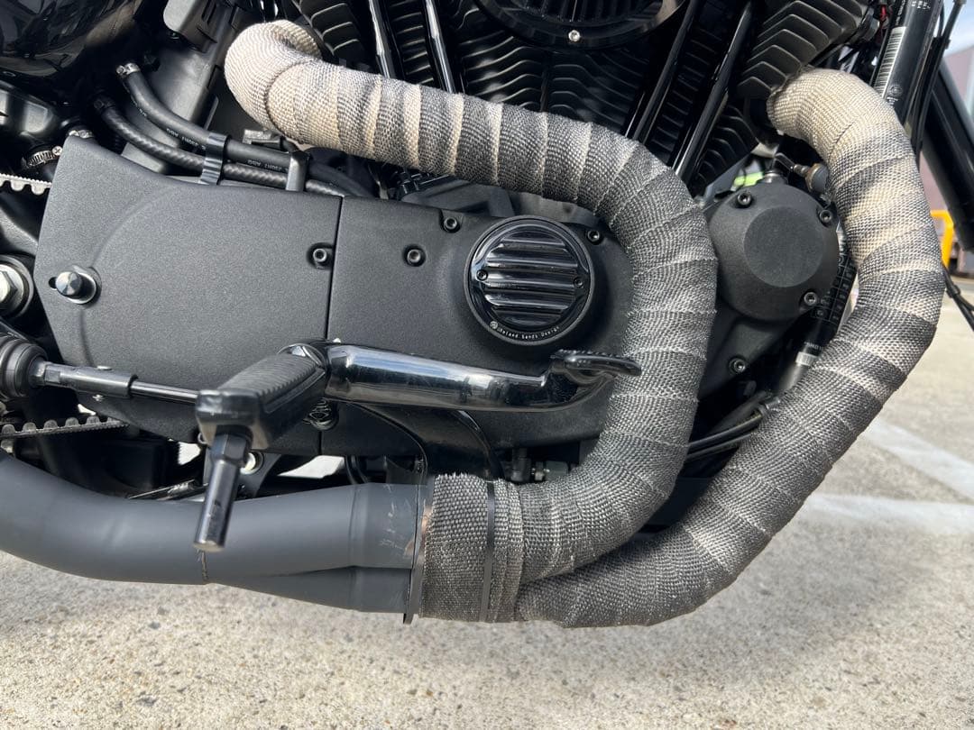 DLIVE 2in1 マフラー　フルエキ　車検対応 スポーツスター　ロードスター