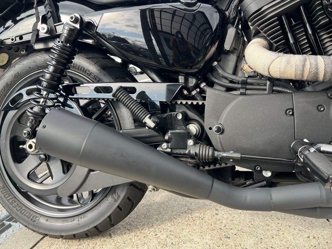 DLIVE 2in1 マフラー　フルエキ　車検対応 スポーツスター　ロードスター