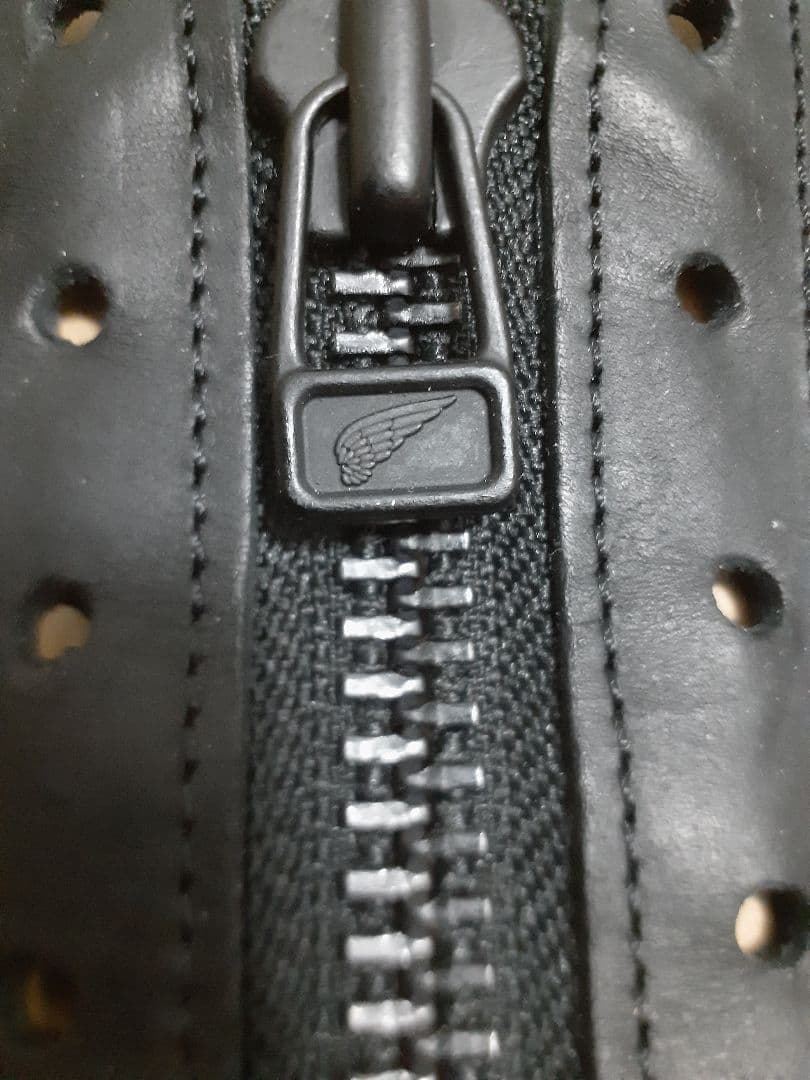 銀杏　RED WING ブラックレザー 純正　　ジッパーユニット