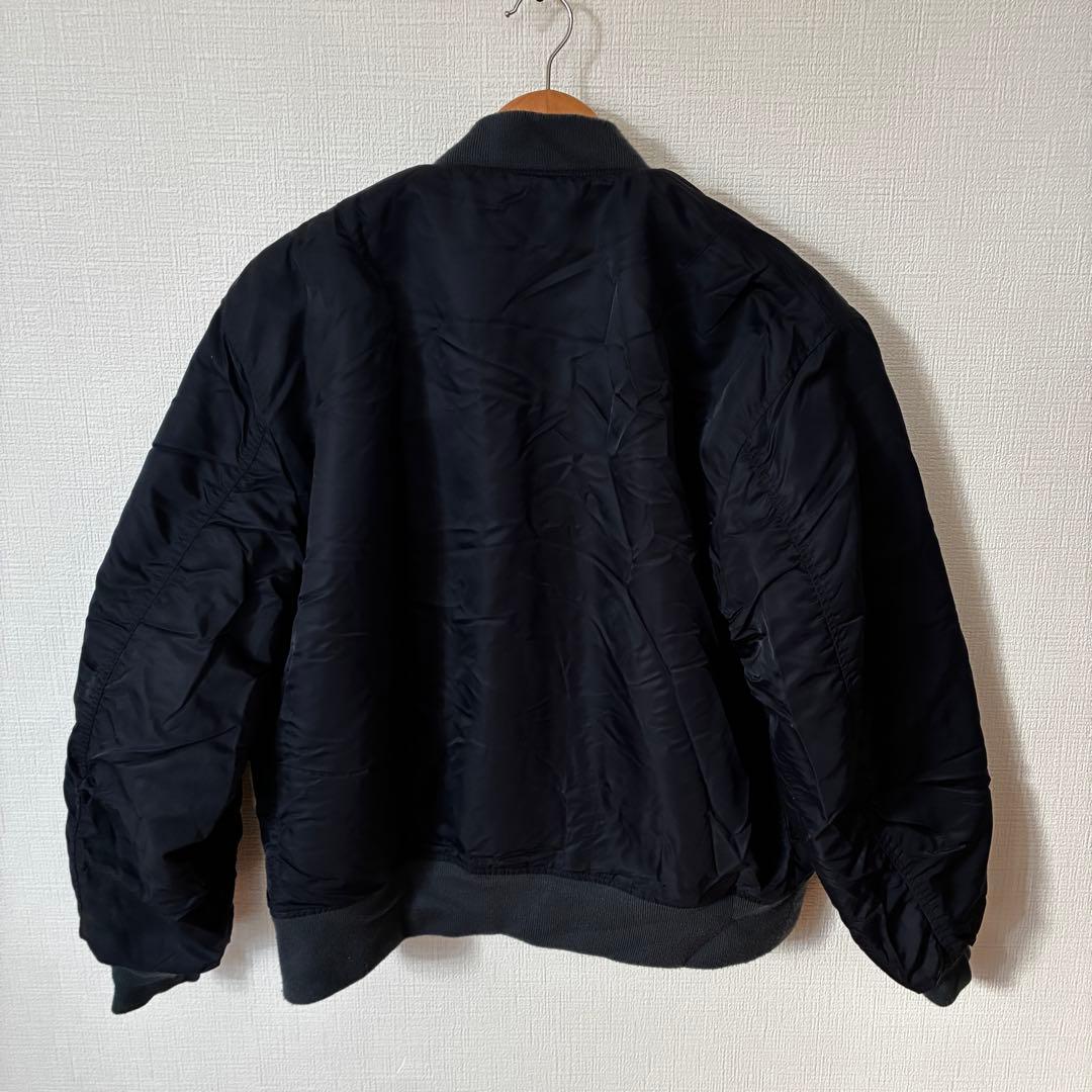 WAIPER.inc MA-1 フライトジャケット ネイビー　XL