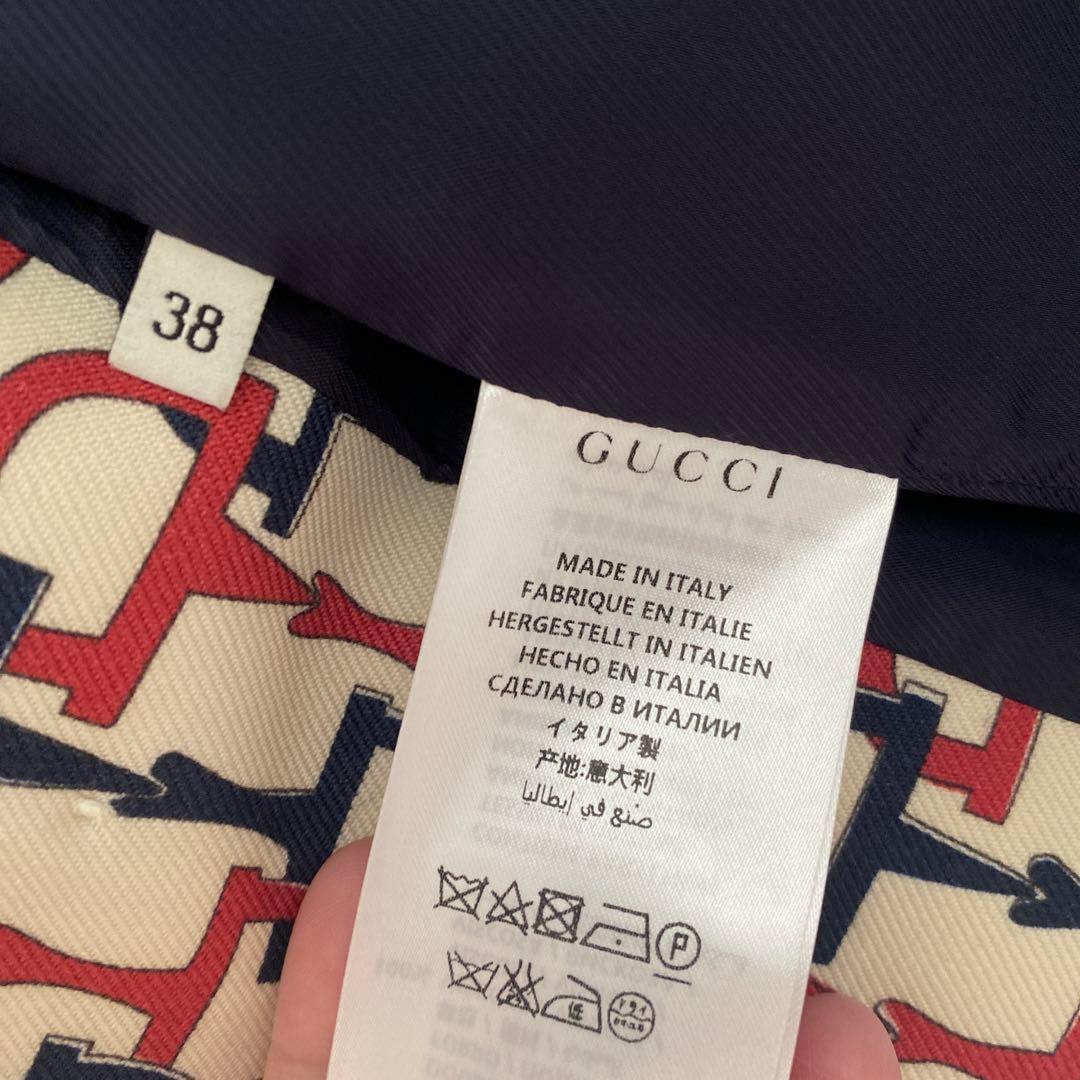 GUCCI ロングコート　38サイズ