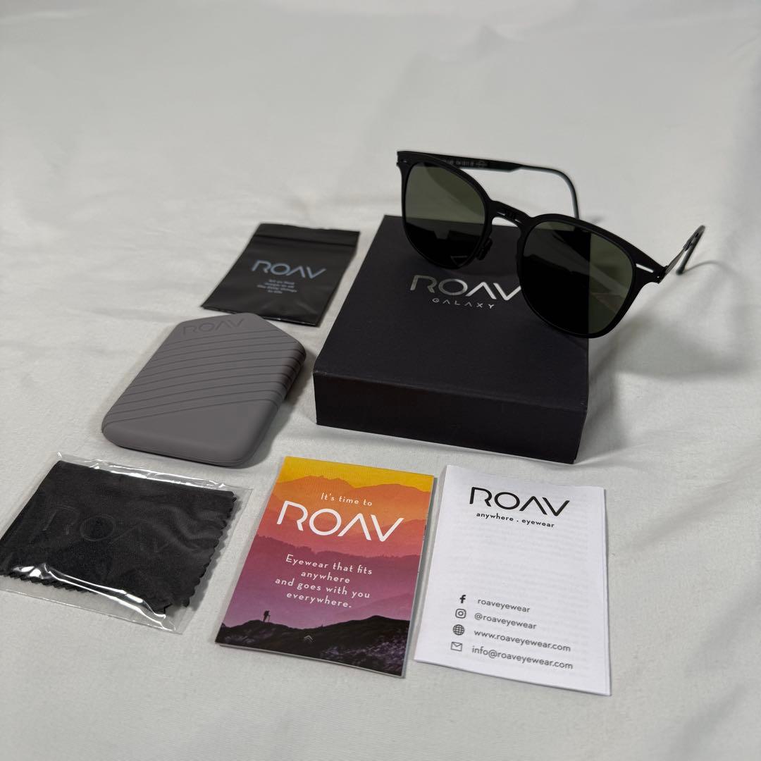 【定価2.8万】ROAV GALAXY ローブ オスカー サングラス ブラック