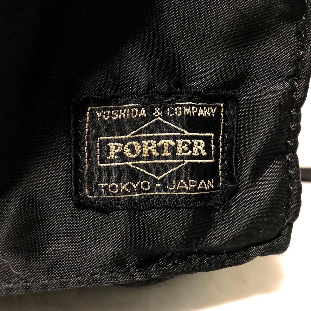 美品✨ポーター タンカー リュック バックパック 大容量 A4可 ブラック