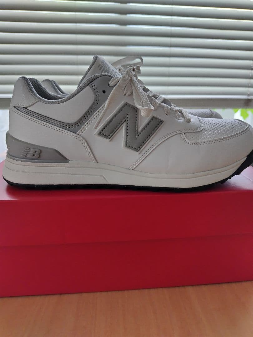 New Balance UGS574S3 ゴルフシューズ ホワイト/グレー