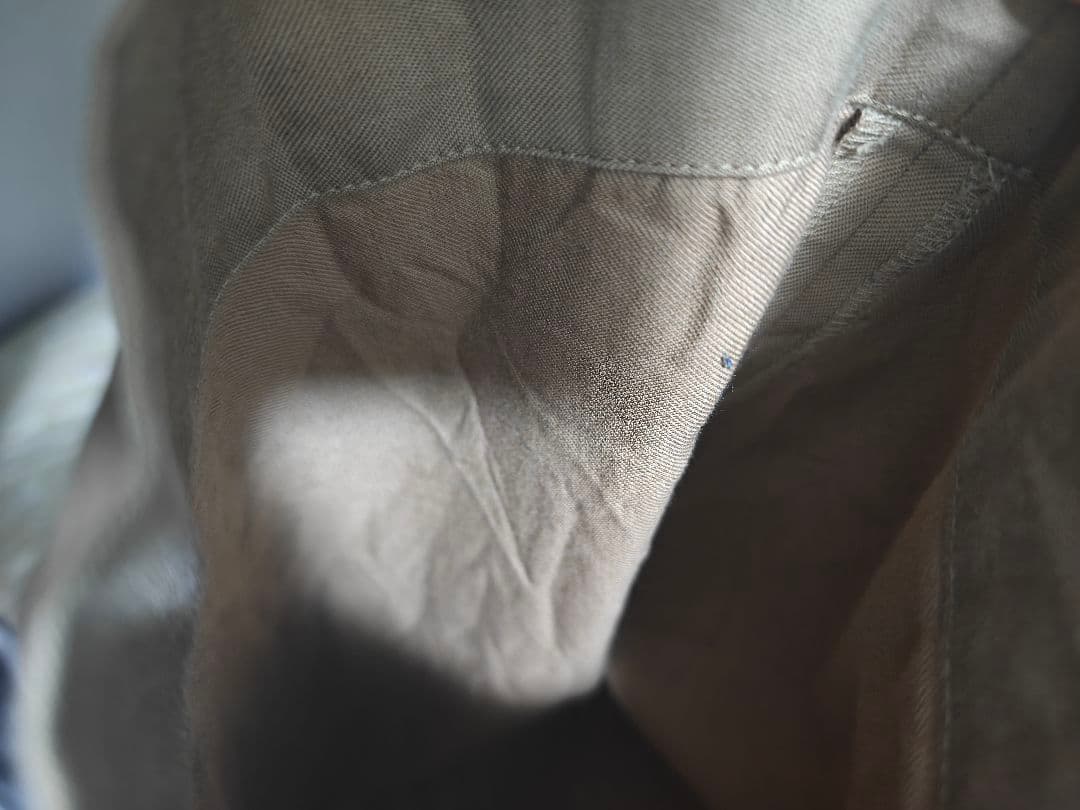 パンツ AURALEE FINE WOOL COTTON TWILL SLACKS