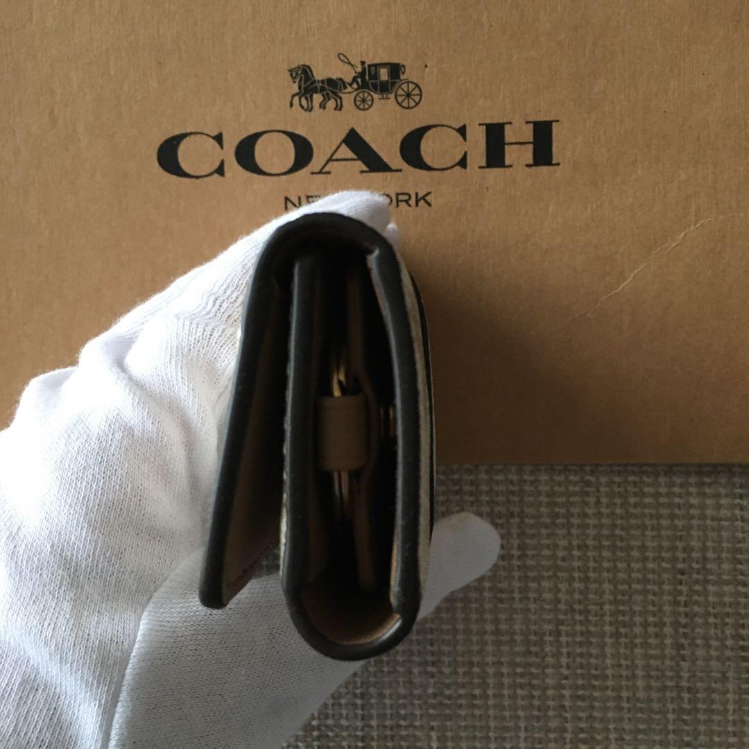 新品★COACH コーチ 定価19,800円 レザー 6連キーケース リング付き