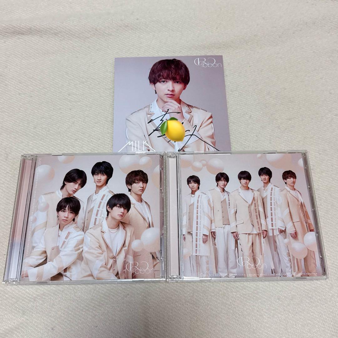 M!LK Ribbon 初限AB盤 吉田ジャケット