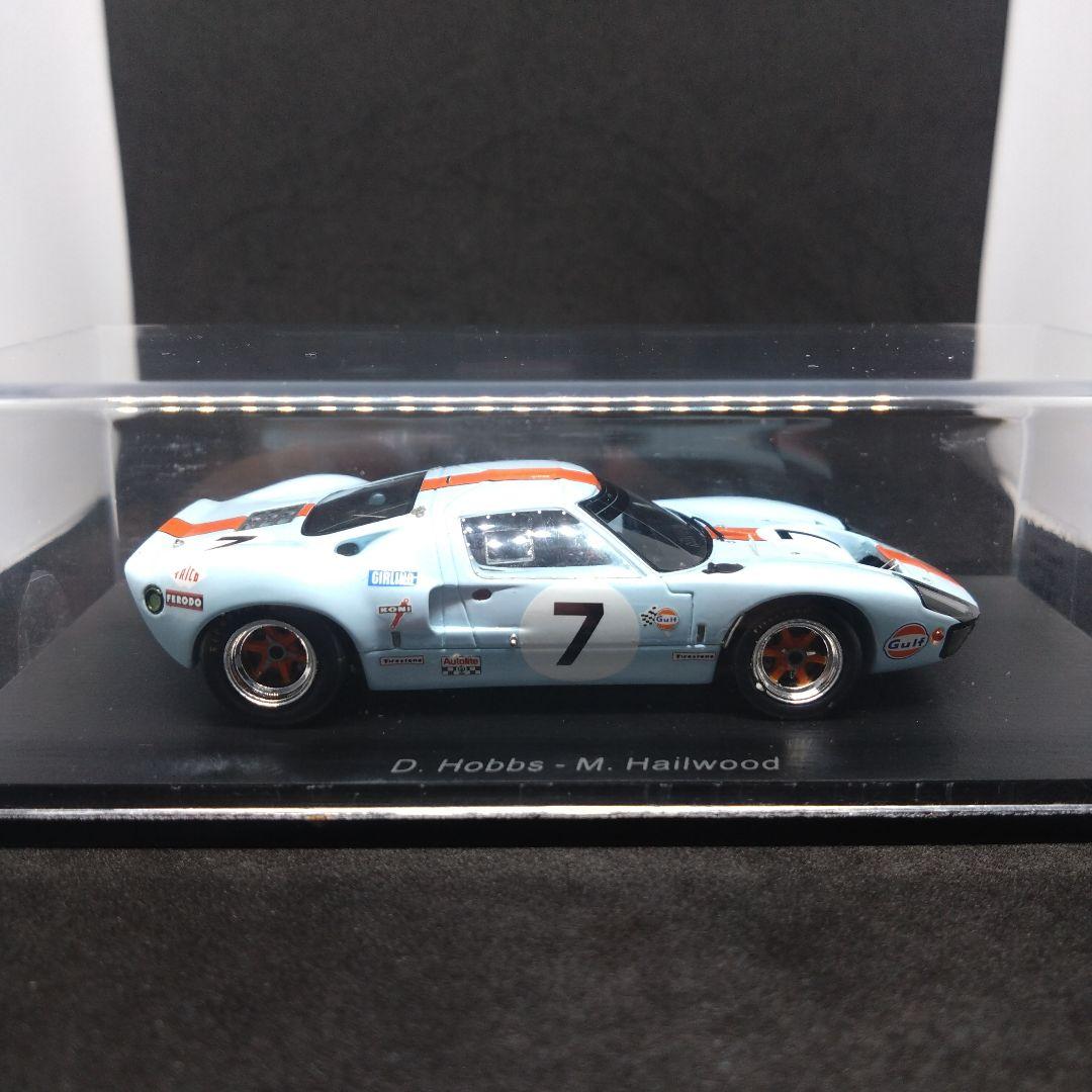 スパーク 1/43 フォード GT40 1969 ル・マン24時間 3位 ガルフ