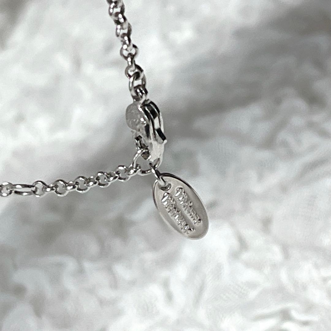 極美品✨vivienne westwood ネックレス ラインストーン　シルバー