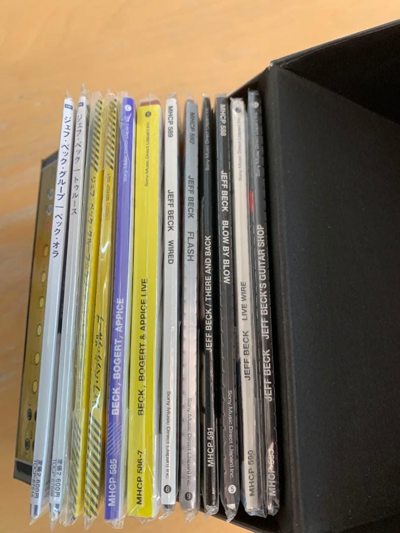 Jeff Beck 紙ジャケットボックスセット　12タイトル美品！