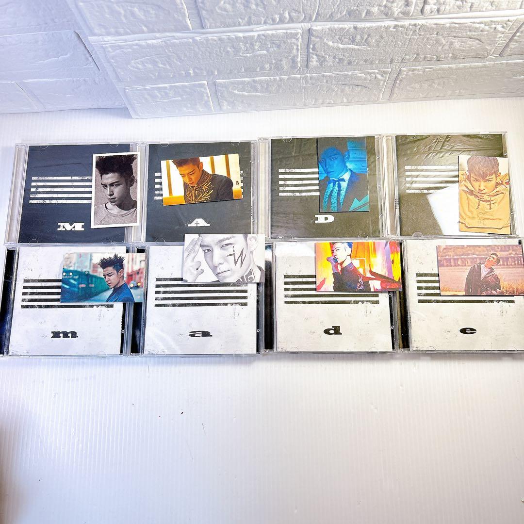 BIGBANG MADE SERIES CD 8種類　韓国盤カードTOP