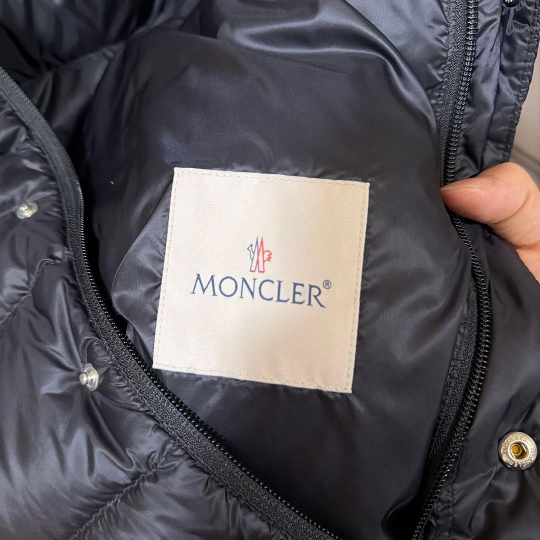 MONCLER モンクレール ダウンベスト サイズ2 ブラック 美品 ほぼ未使用