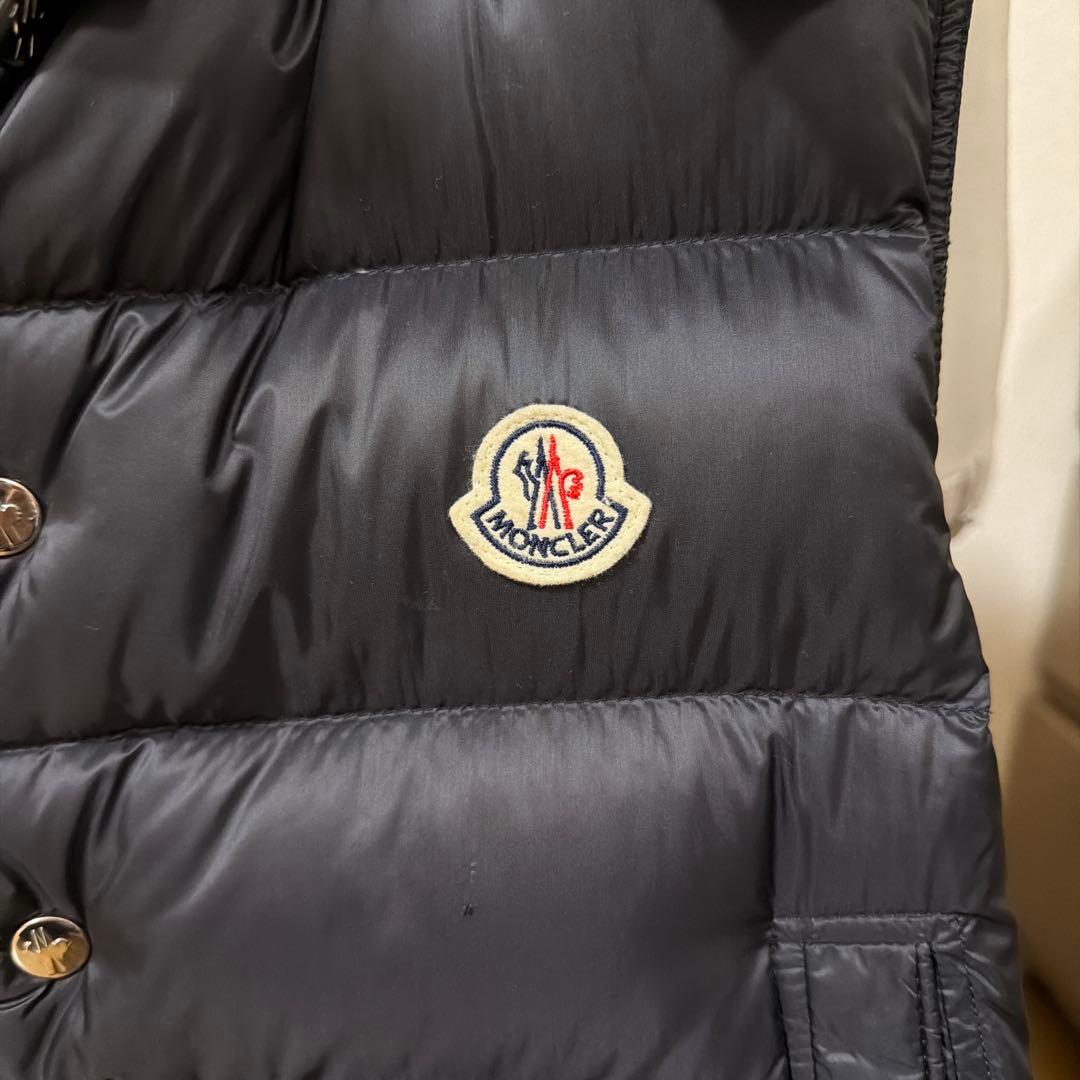 MONCLER モンクレール ダウンベスト サイズ2 ブラック 美品 ほぼ未使用