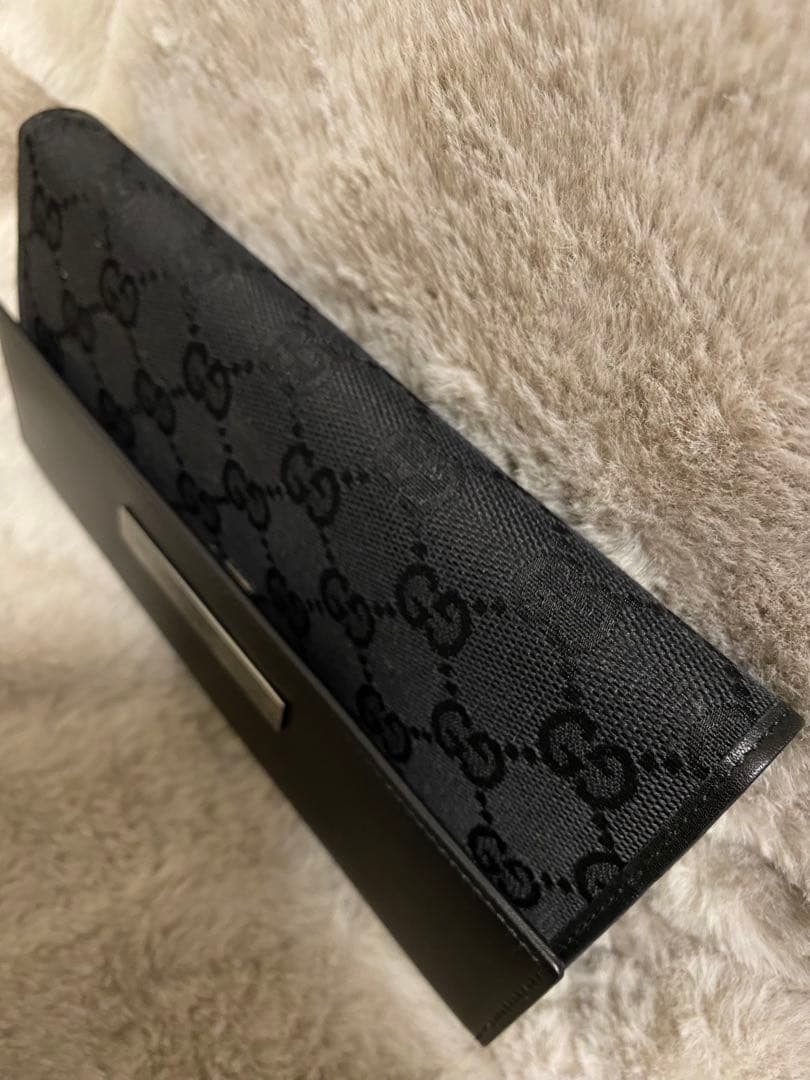【新品】GUCCI ブラック 長財布