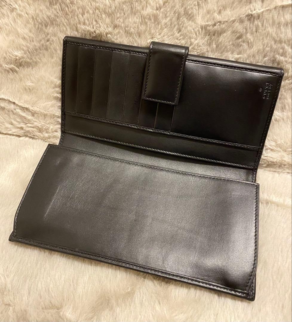 【新品】GUCCI ブラック 長財布