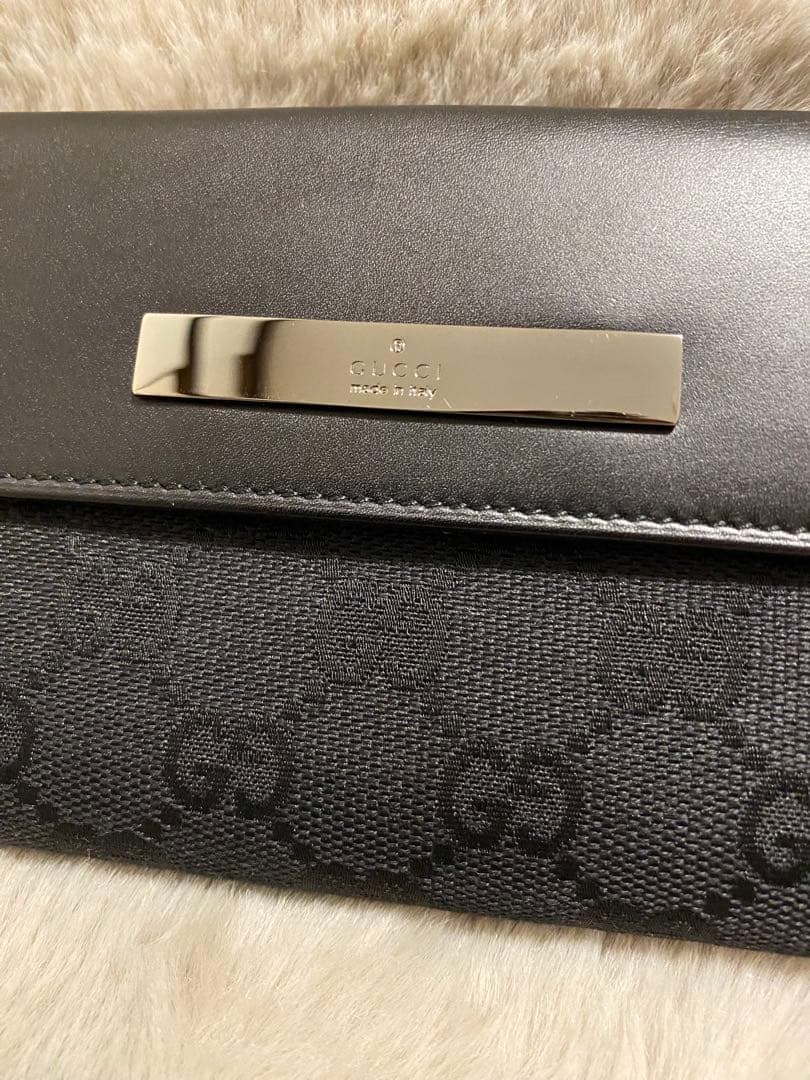 【新品】GUCCI ブラック 長財布