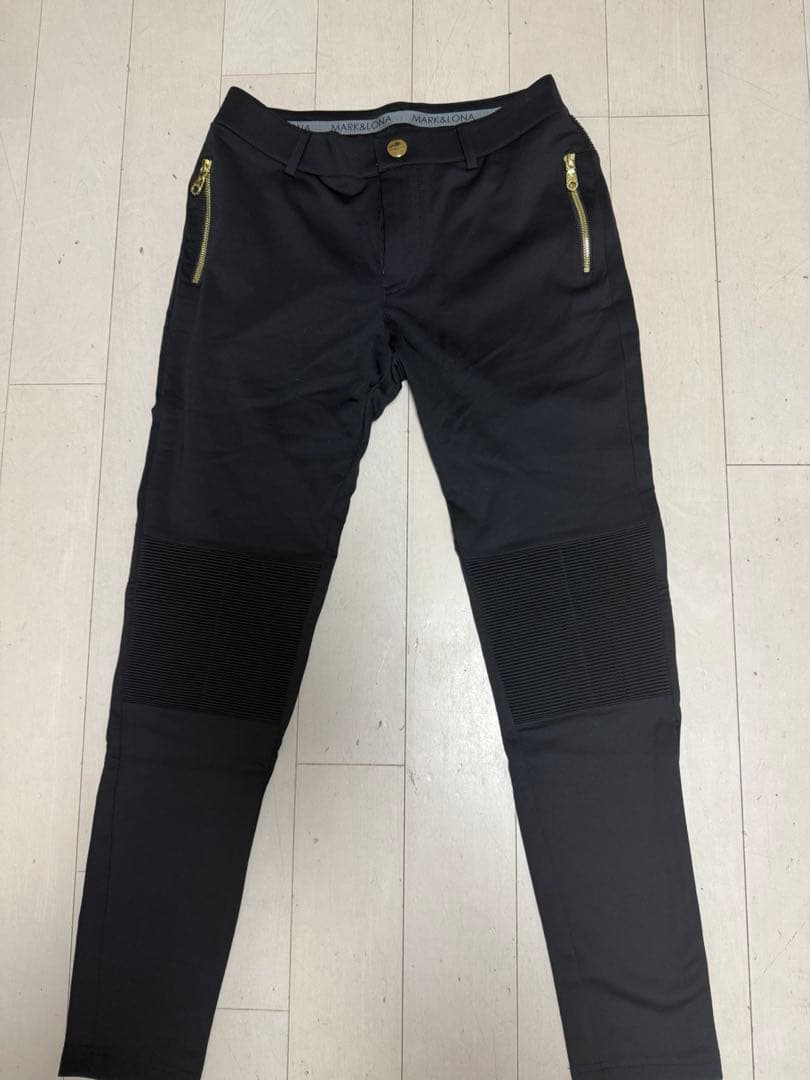 MARK&LONA★Lサイズパンツ★ブラック