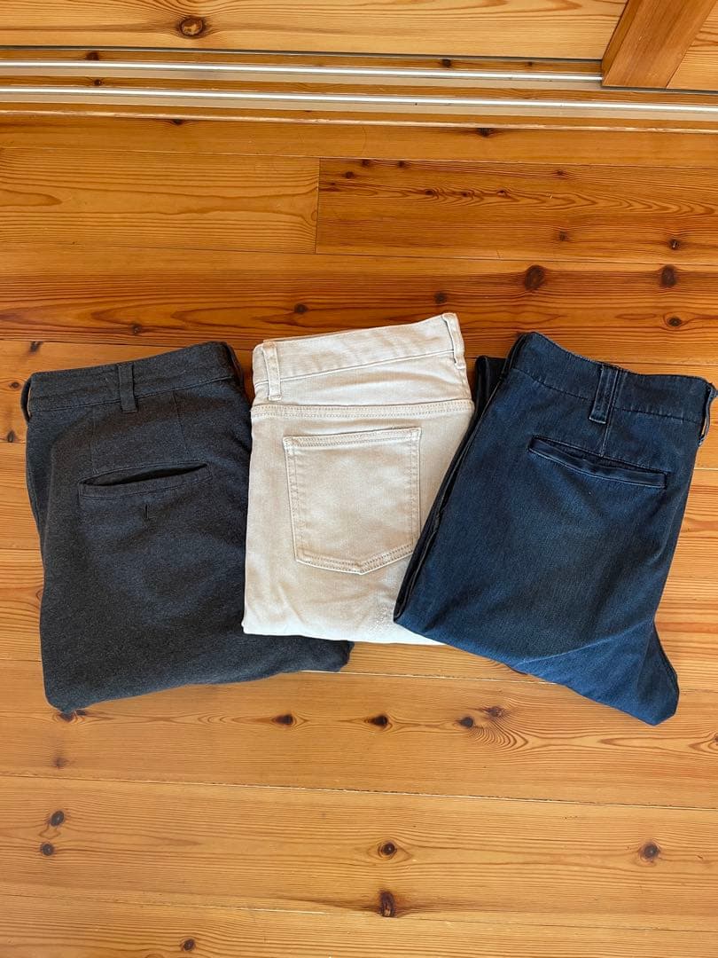 ダファーテーパードパンツ3本セット！