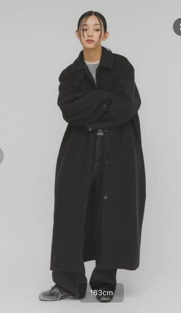 KBF⭐︎ステンカラーコート⭐︎ブラック