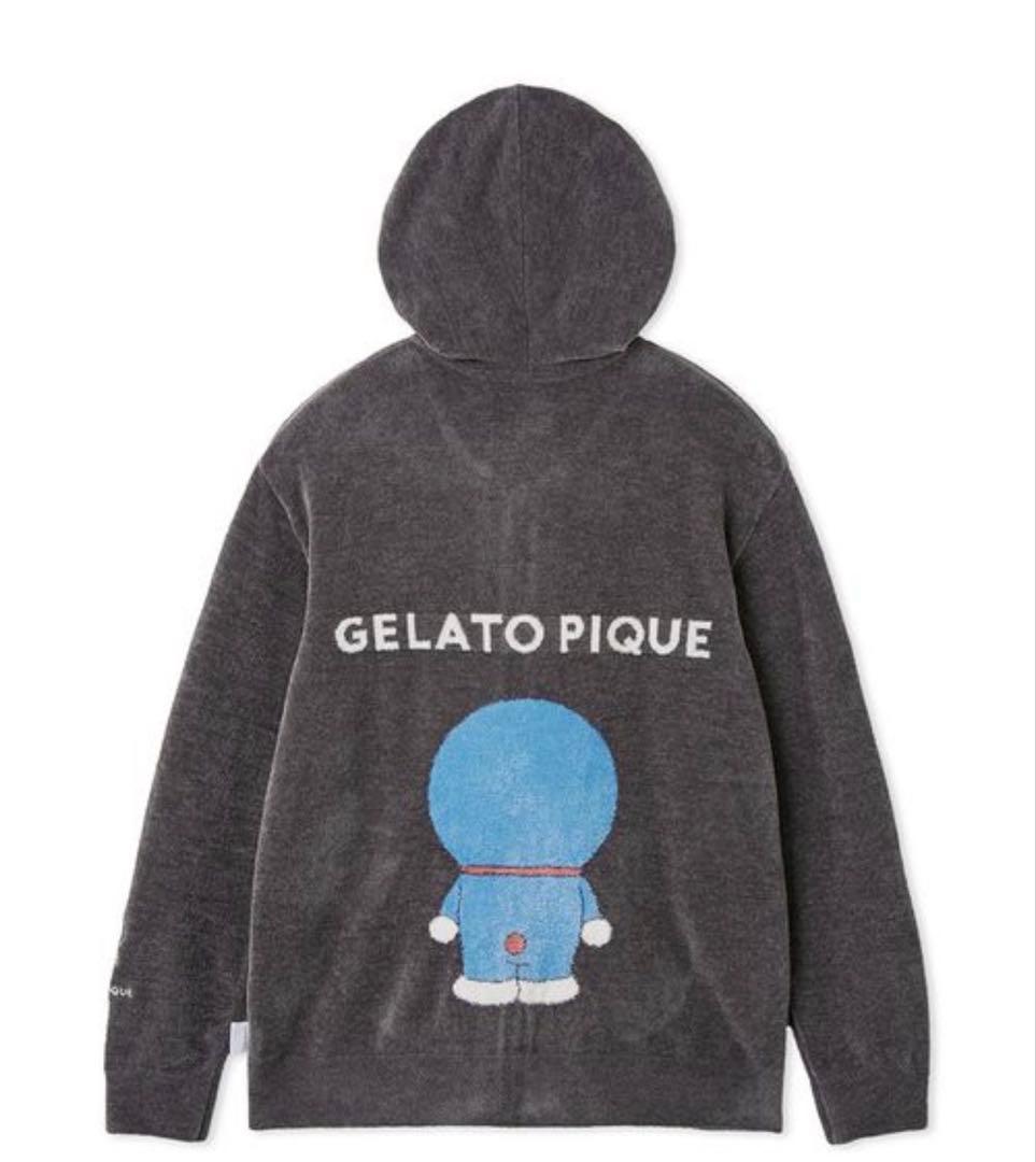 新品未使用【ドラえもん】ジャガードパーカM