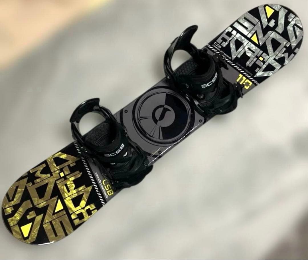 CSB キッズ　スノーボード　3点セット　110 22.0cm-23.0cm