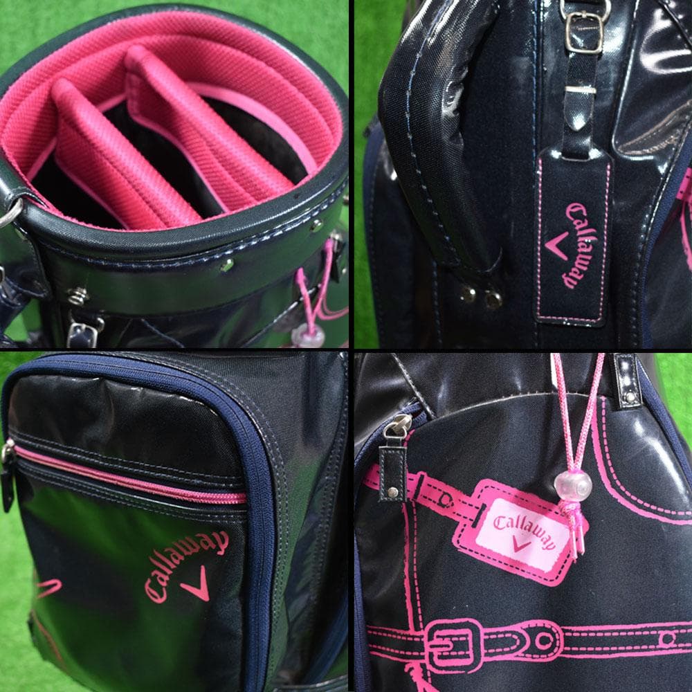 Callaway/キャロウェイ レディース キャディバッグ【ネイビー】美品！