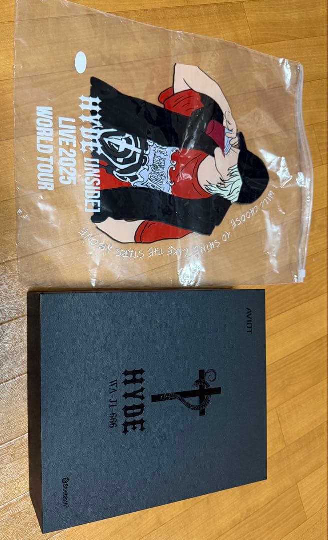 AVIOT ヘッドホン HYDEコラボモデル WA-J1-666 開封美品おまけ