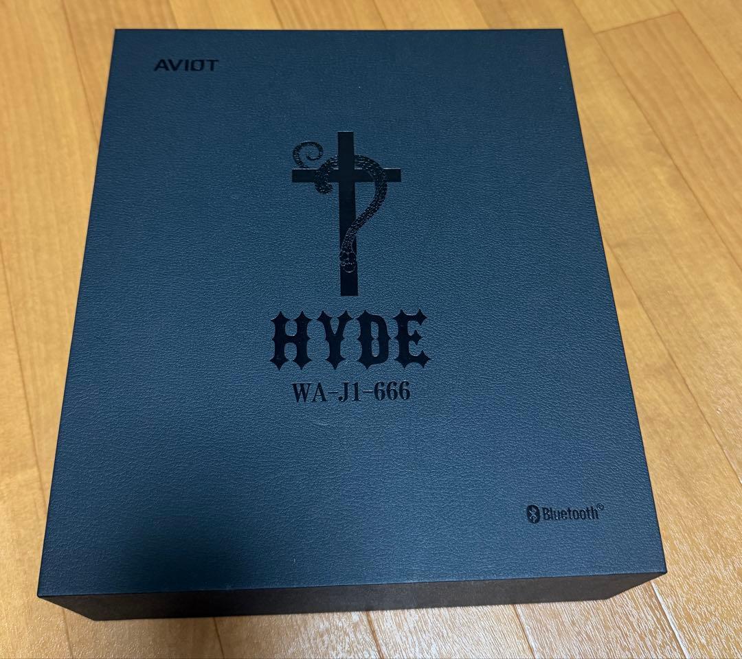 AVIOT ヘッドホン HYDEコラボモデル WA-J1-666 開封美品おまけ