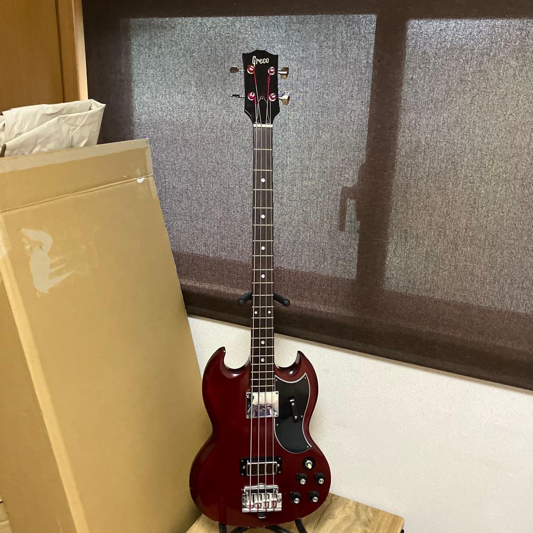 ジャパンビンテージ グレコ グネコ EB-420 ベース　音出OK　中古品
