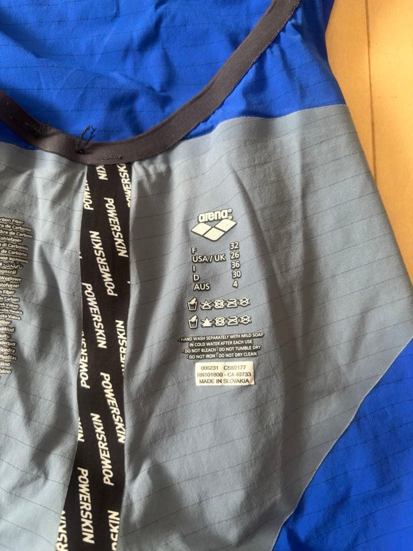 高速水着　競泳水着　アリーナ　パワースキンカーボンエア　S