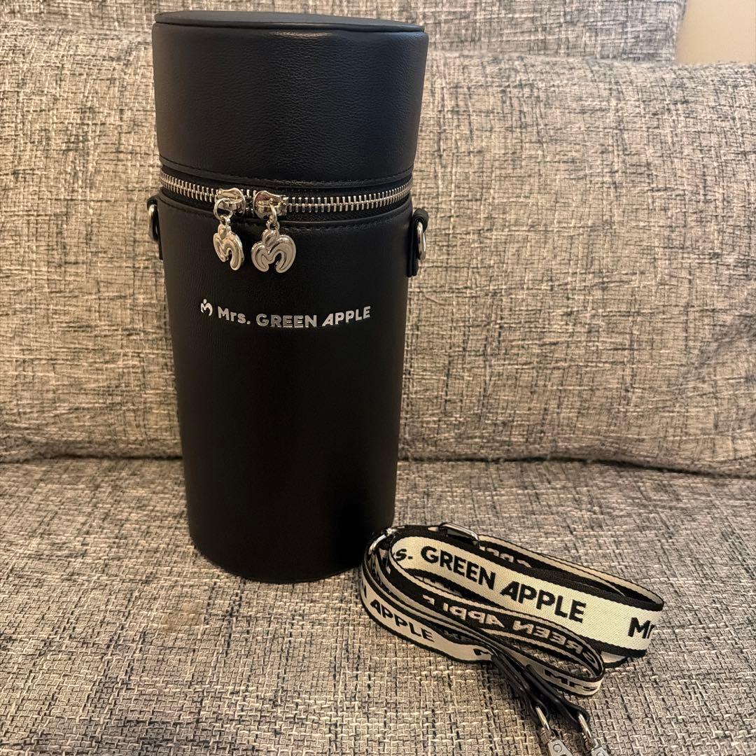 ミセスグリーンアップル　ライトスティックバッグ　黒　ペンライトケース　ブラック