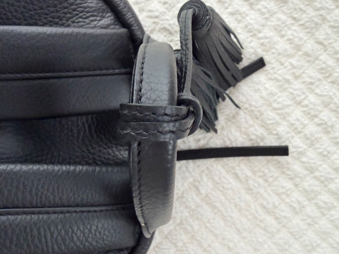 【トッキー 】ACATEアカーテ　レザーバックパック　黒（ブラック）