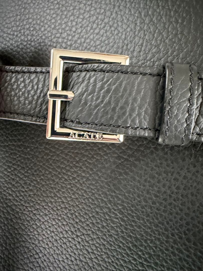 【トッキー 】ACATEアカーテ　レザーバックパック　黒（ブラック）