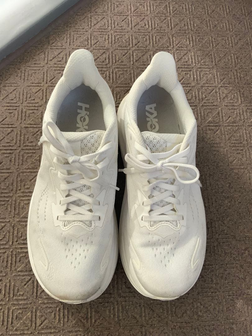 HOKA /スニーカー/ホワイト/レディース/ウォーキングシューズ/ランニング/
