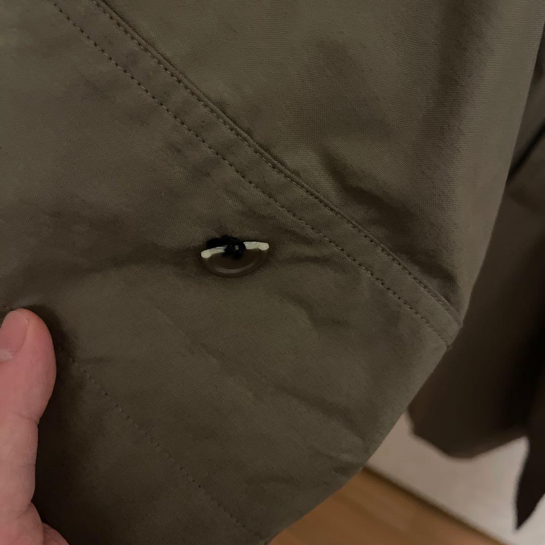 Issey Miyake イカコート オリーブ