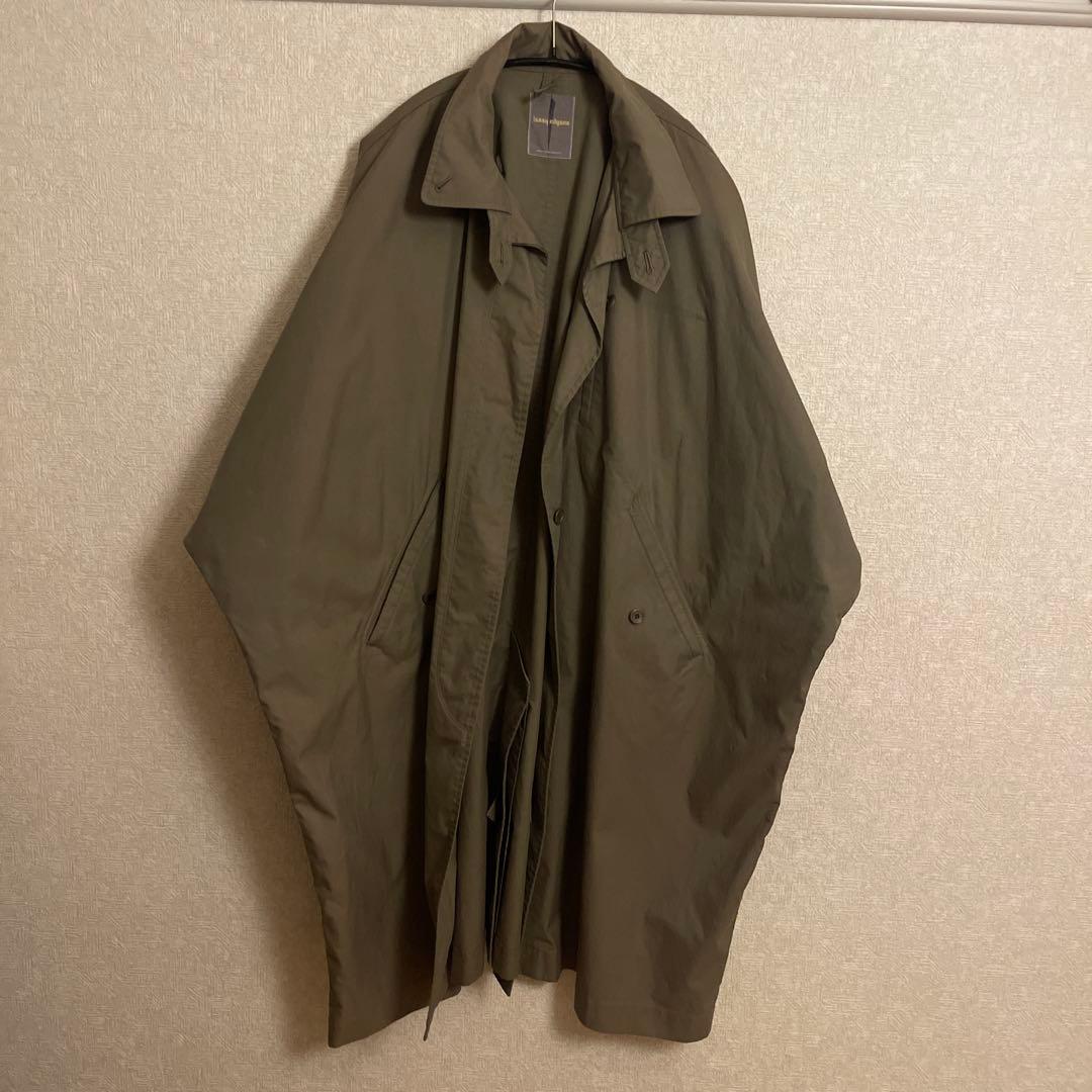 Issey Miyake イカコート オリーブ