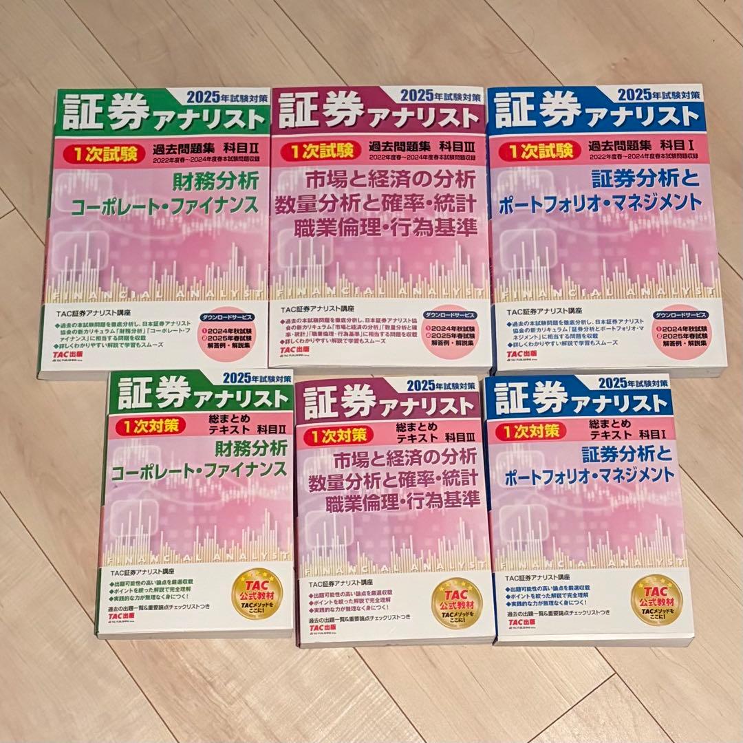 証券アナリスト2025年試験対策　書込みなし