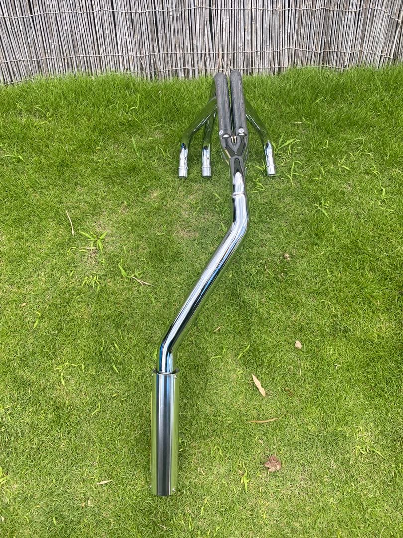 ゼファー400 マフラー　メッキ　新品　RPM タイプ　送料込み