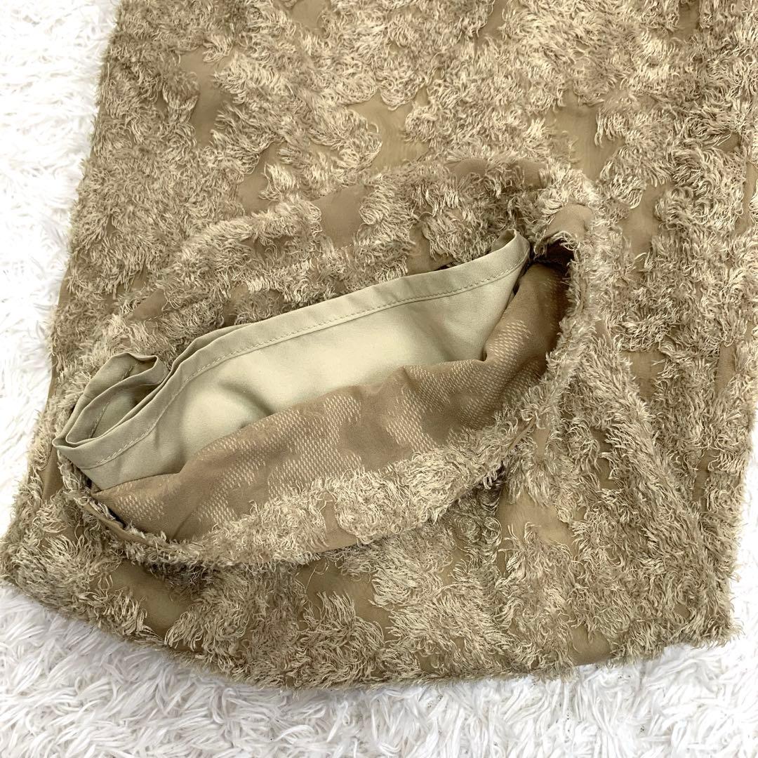 【新品タグ付き】CLANE フリンジキャミソールオールインワン ベージュ