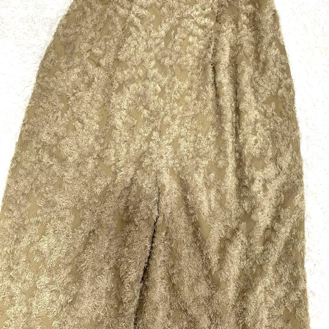 【新品タグ付き】CLANE フリンジキャミソールオールインワン ベージュ