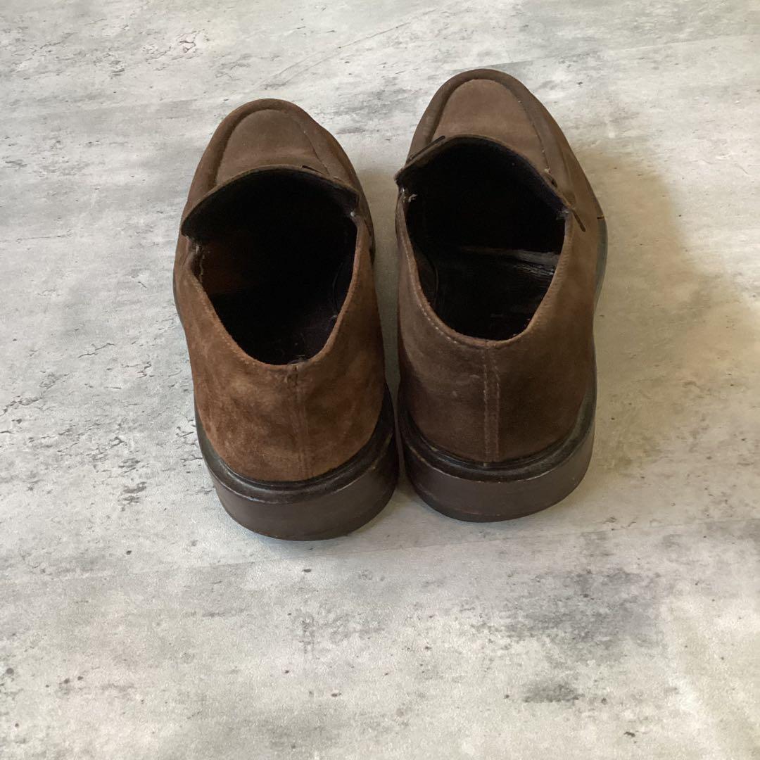 Gucci グッチ ローファー　スウェード調　ブラウン