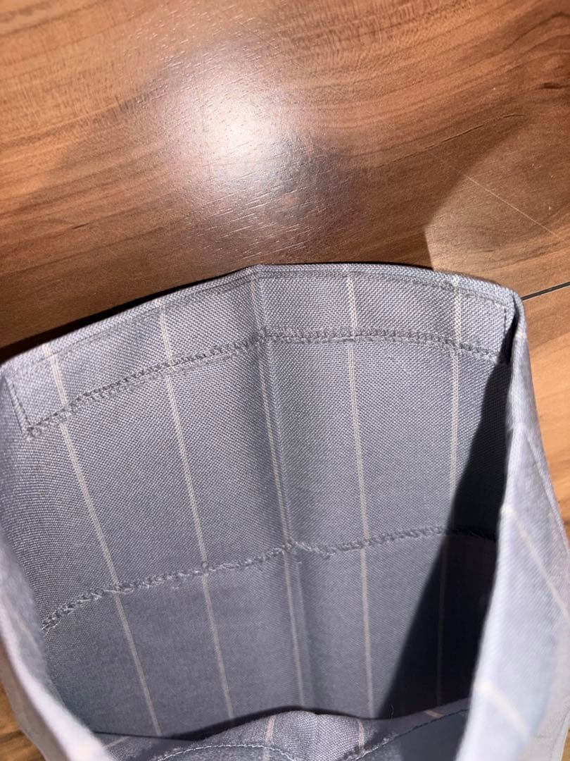 ワコマリア　STRIPED PLEATED TROUSERS ライトパープル