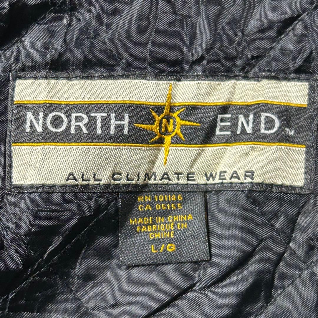 Ford ウール×本革 レザースタジャン オールブラック アメ車 アメカジ L