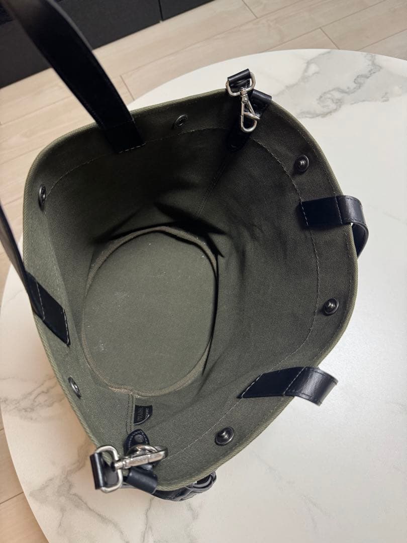 ぽ*ん様 PRADA ダークデニム トートバッグ