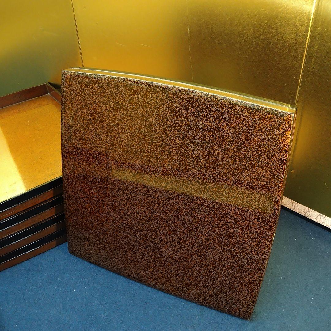 ビコットAB71 輪島塗り 総梨地 膳 四方膳 八客 懐石膳会席膳 時代物