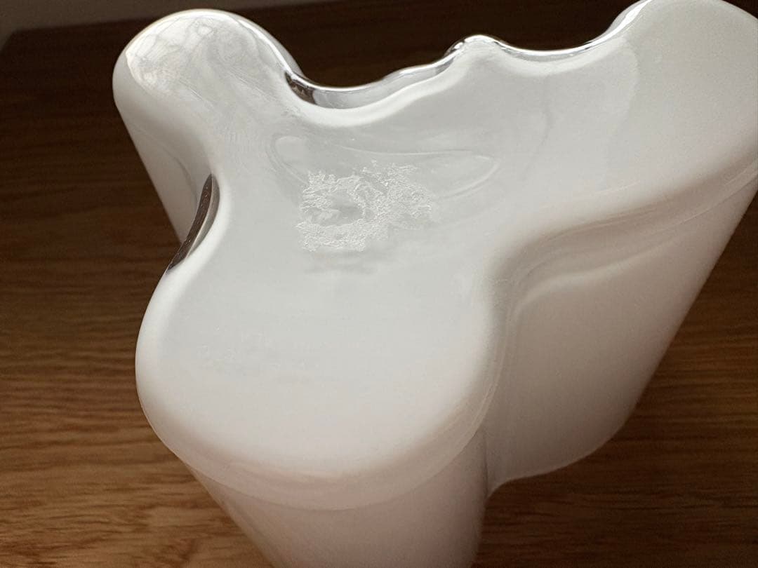 イッタラ アルヴァ・アアルト ベース 花瓶 120mm オパールホワイト