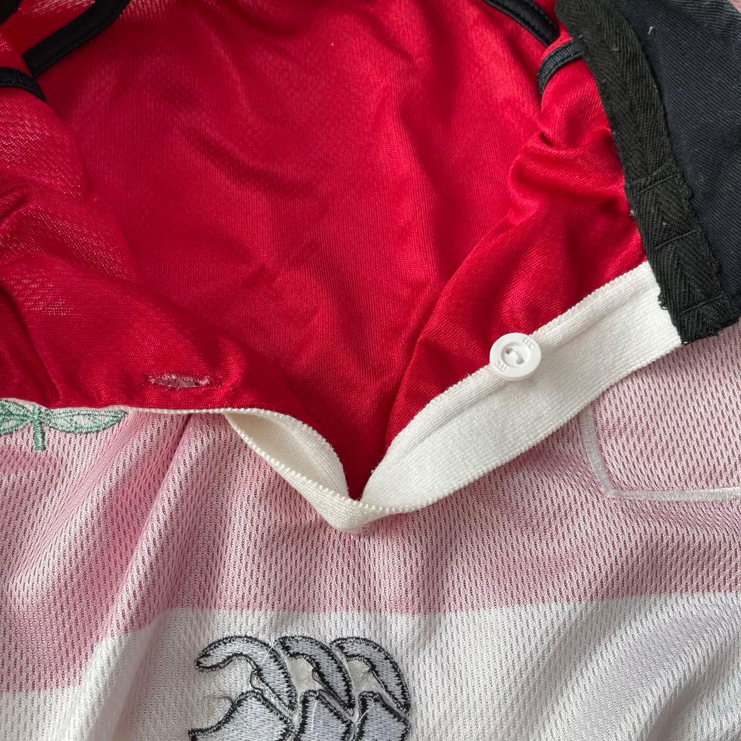 激レア希少RUGBY WORLD CUP 2003 日本代表ラガーシャツXL 赤